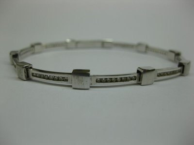 PULSERA DE ORO CON DIAMANTES PULSERA DE ORO CON DIAMANTES