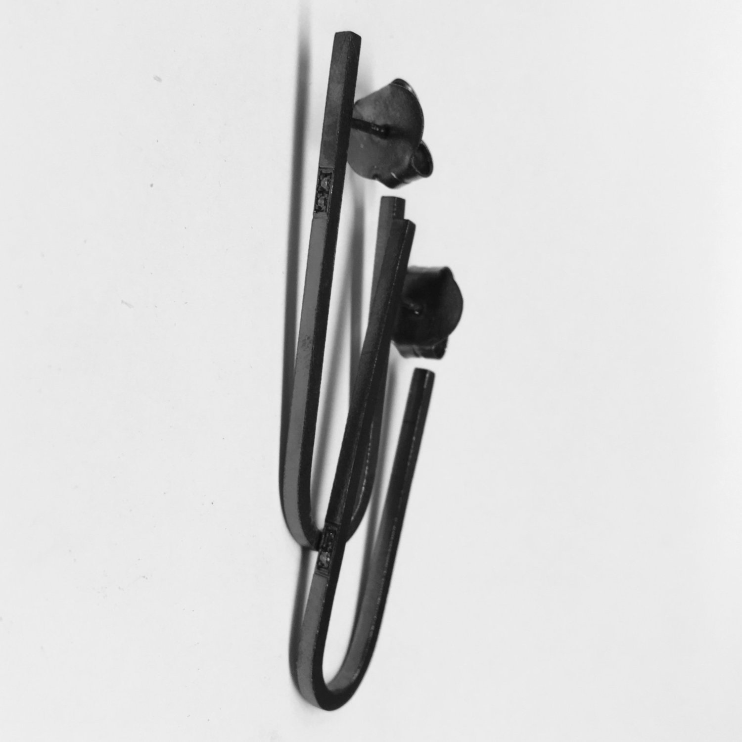 PENDIENTES DE PLATA CON DIAMANTES BARRAS.01
