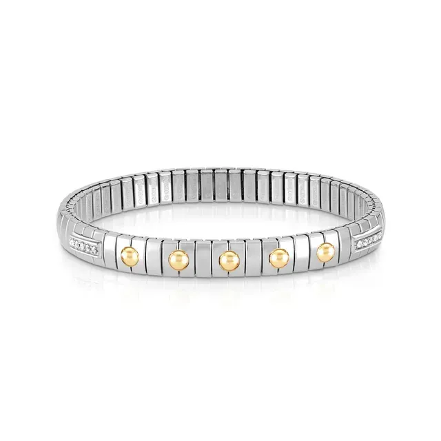PULSERA EXTENSION CON SÍMBOLOS Y PAVÉ DE CUBIC ZIRCONIA. 047012 PULSERA EXTENSION CON SÍMBOLOS Y PAVÉ DE CUBIC ZIRCONIA. 047012