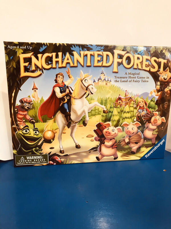 Enchanted Forest Magical Treasure Hunt Board Game