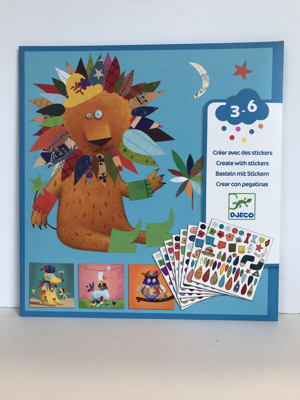 Djeco Art Create with Stickers