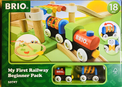 Brio My First Railway Beginner Pack Train Set from 18 Months