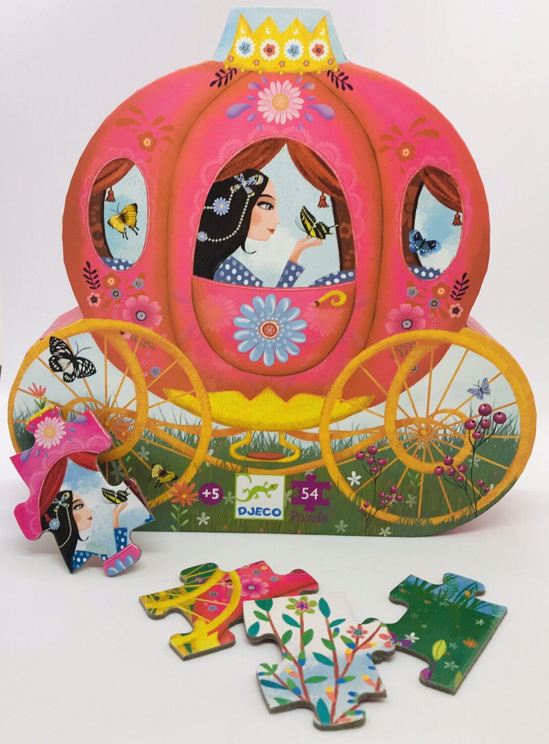 Djeco Jigsaw Puzzle 54 Pieces Princess Elise’s Carriage 