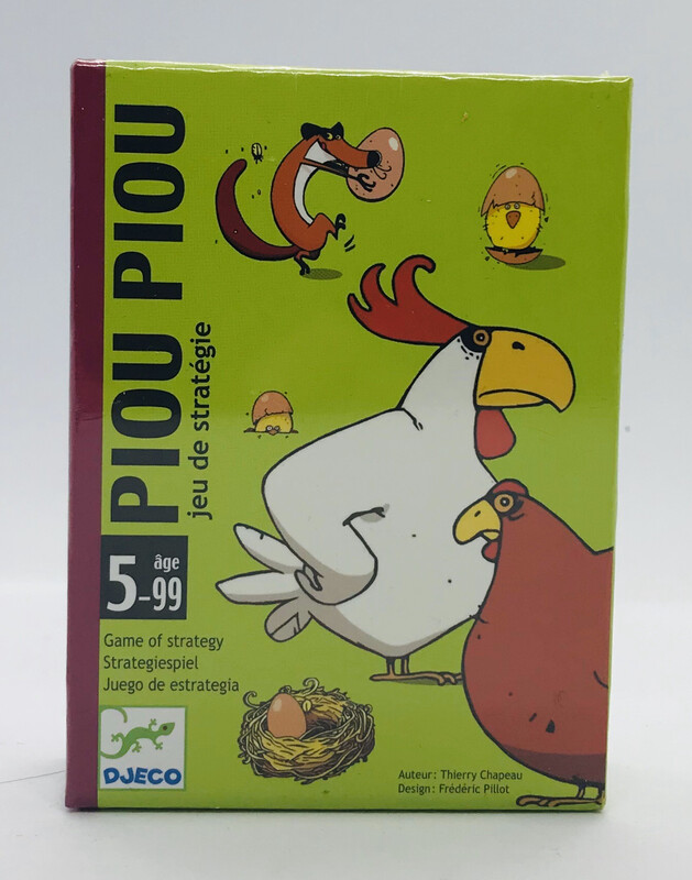 Djeco Piou Piou Family Card Game