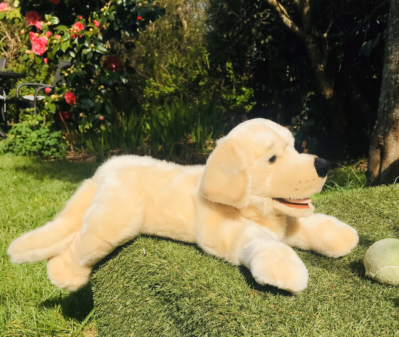 The Puppet Company Golden Labrador Dog Puppet