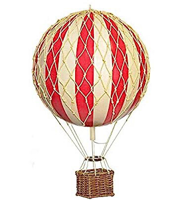 Hot Air Balloon Medium Red 