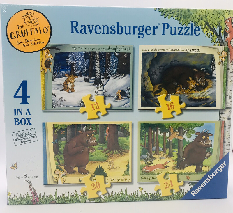 Ravensburger The Gruffalo 4 In 1 Puzzles