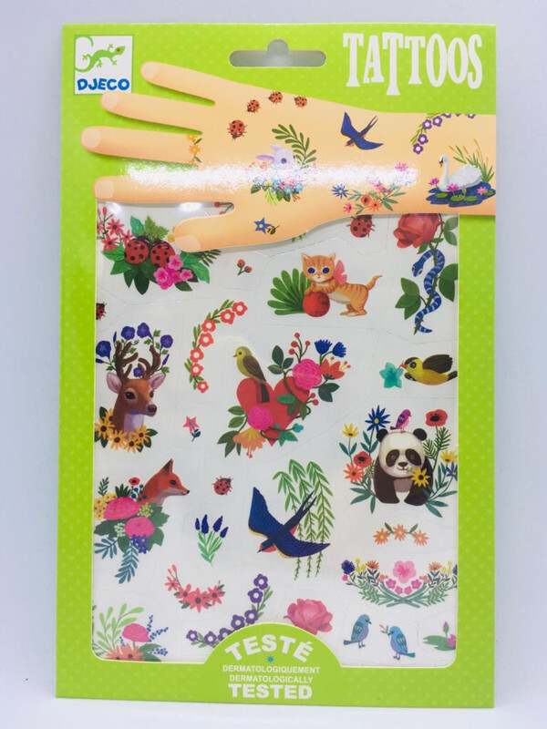 Djeco Temporary Tattoos Happy Spring