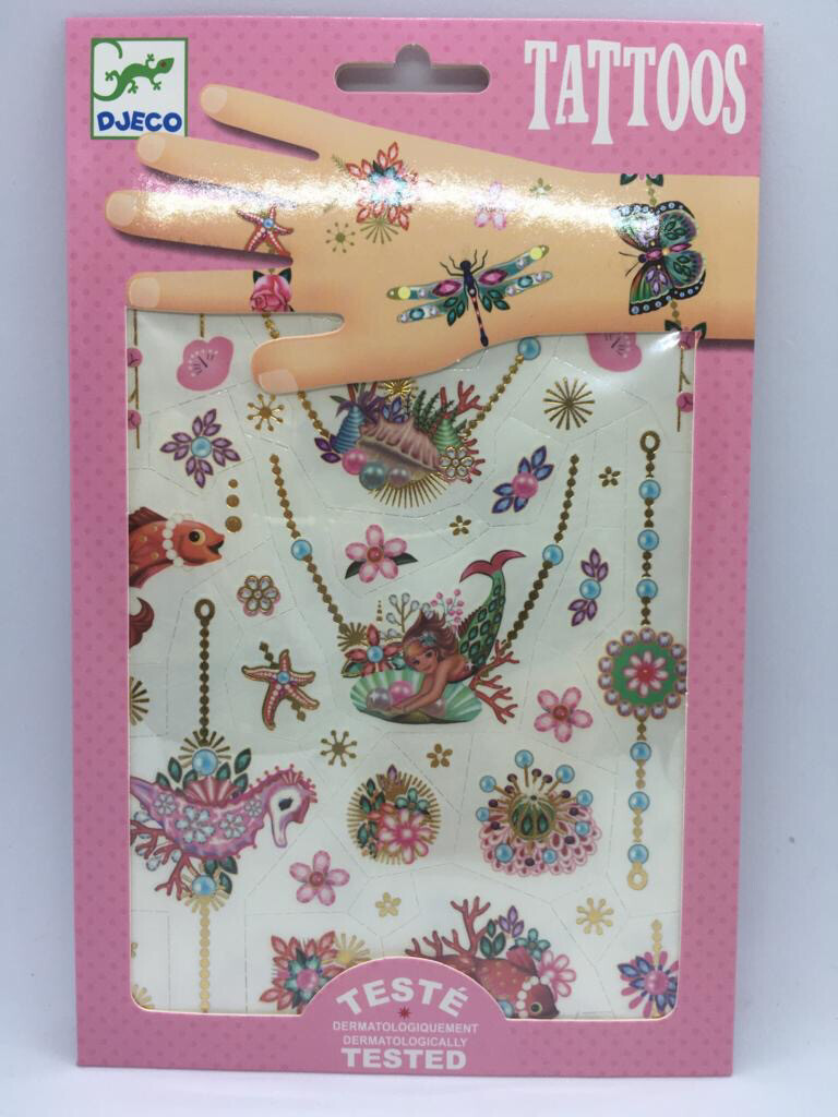 Djeco Temporary Tattoos Fiona’s Jewels
