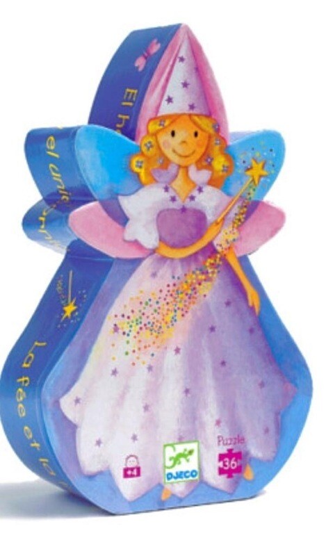 Djeco Jigsaw Puzzle 36 Pieces Fairy and the Unicorn 