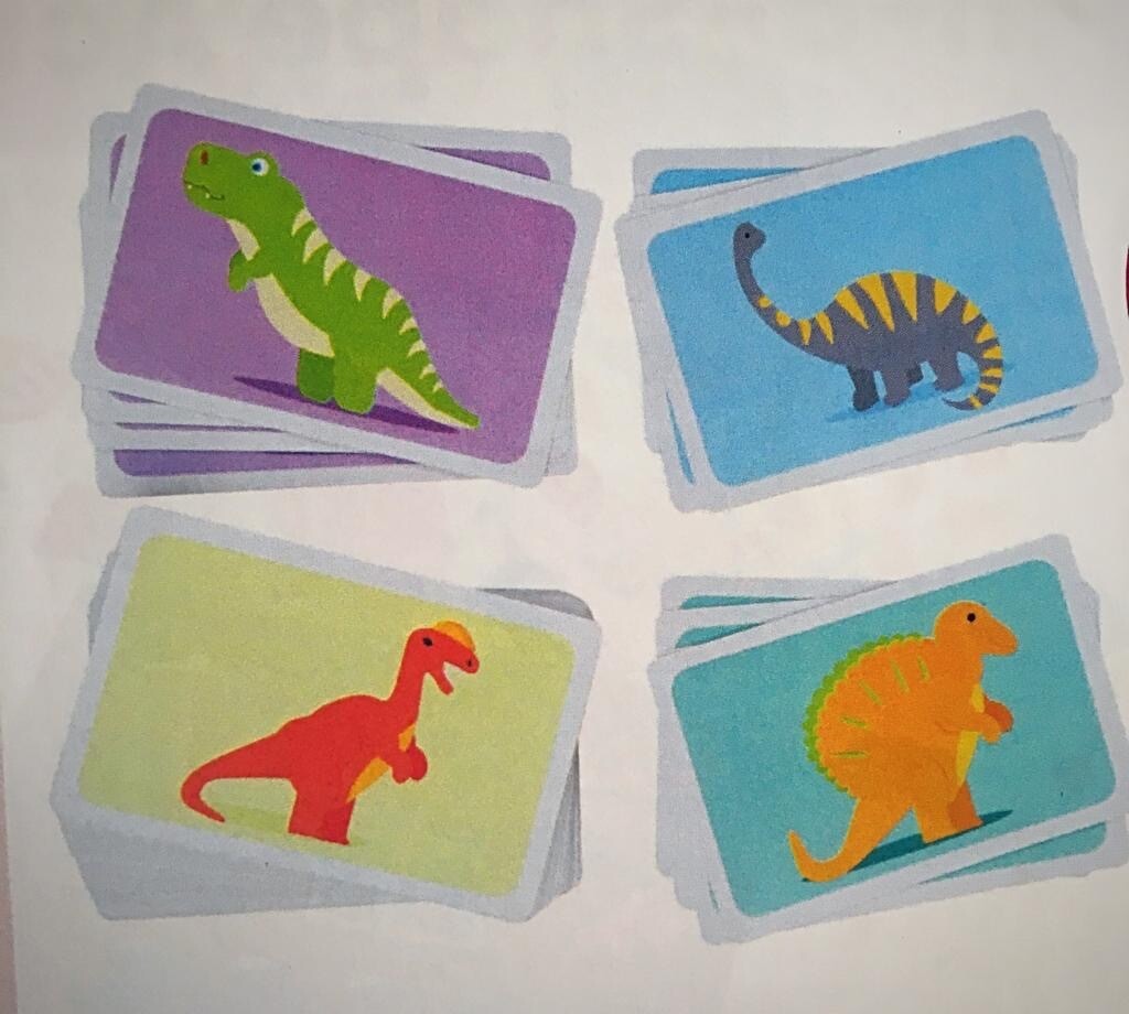 Dinosaur Snap And Memory Card Game
