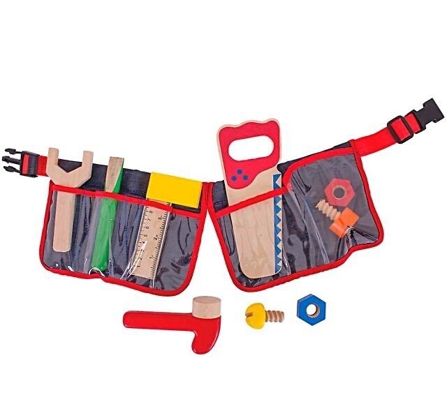 Carpenters Tool Belt Red