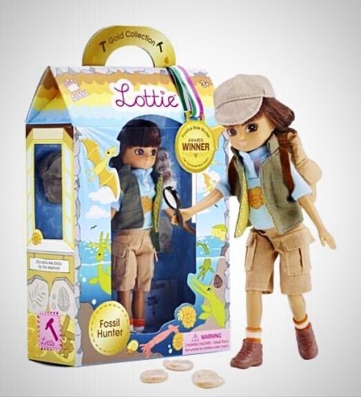 Lottie Doll Fossil Hunter