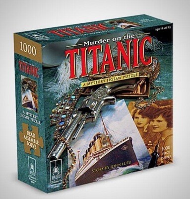 A Mystery Murder 1000 Piece Jigsaw Puzzle, Murder on the Titanic