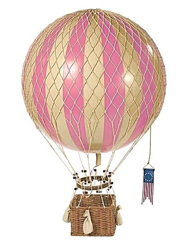 Hot Air Balloon Large Pink 