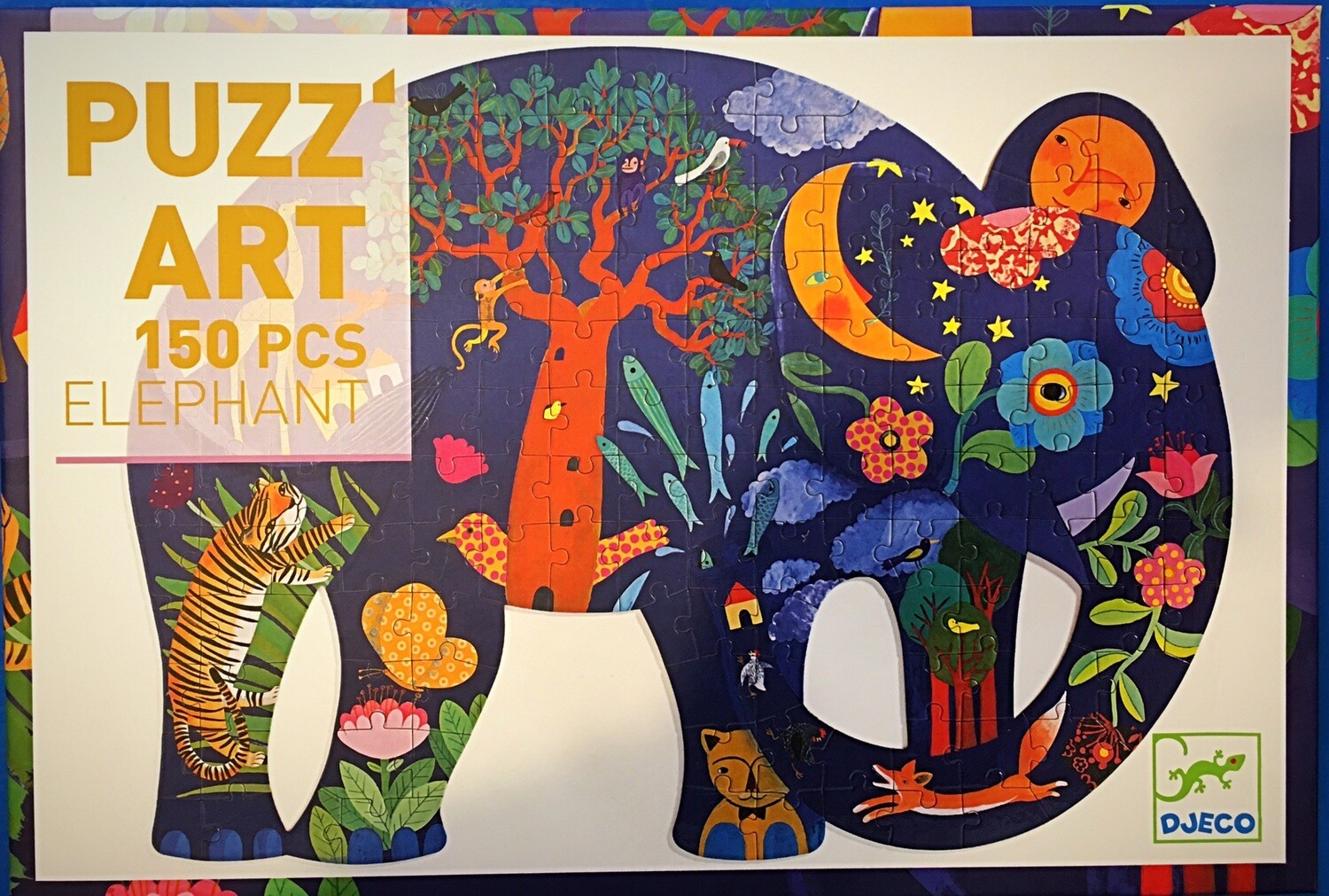 Djeco Jigsaw Puzzle 150 Pieces Art Elephant