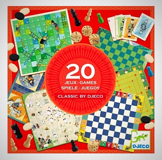 Djeco 20 Games Compendium