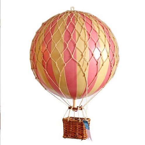 Hot Air Balloon Medium Pink 