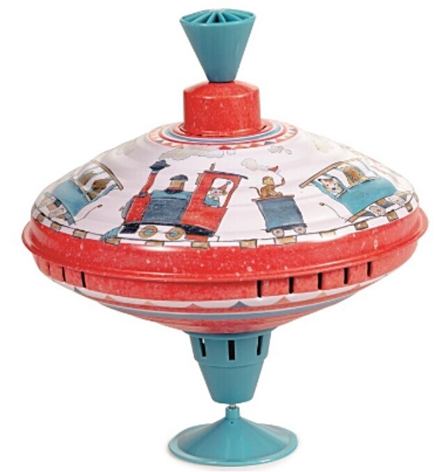 Metal Spinning Top Train