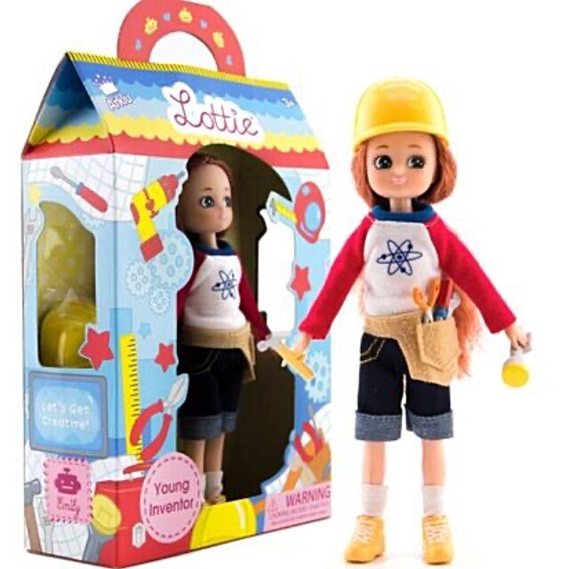 Lottie Doll Inventor Engineer