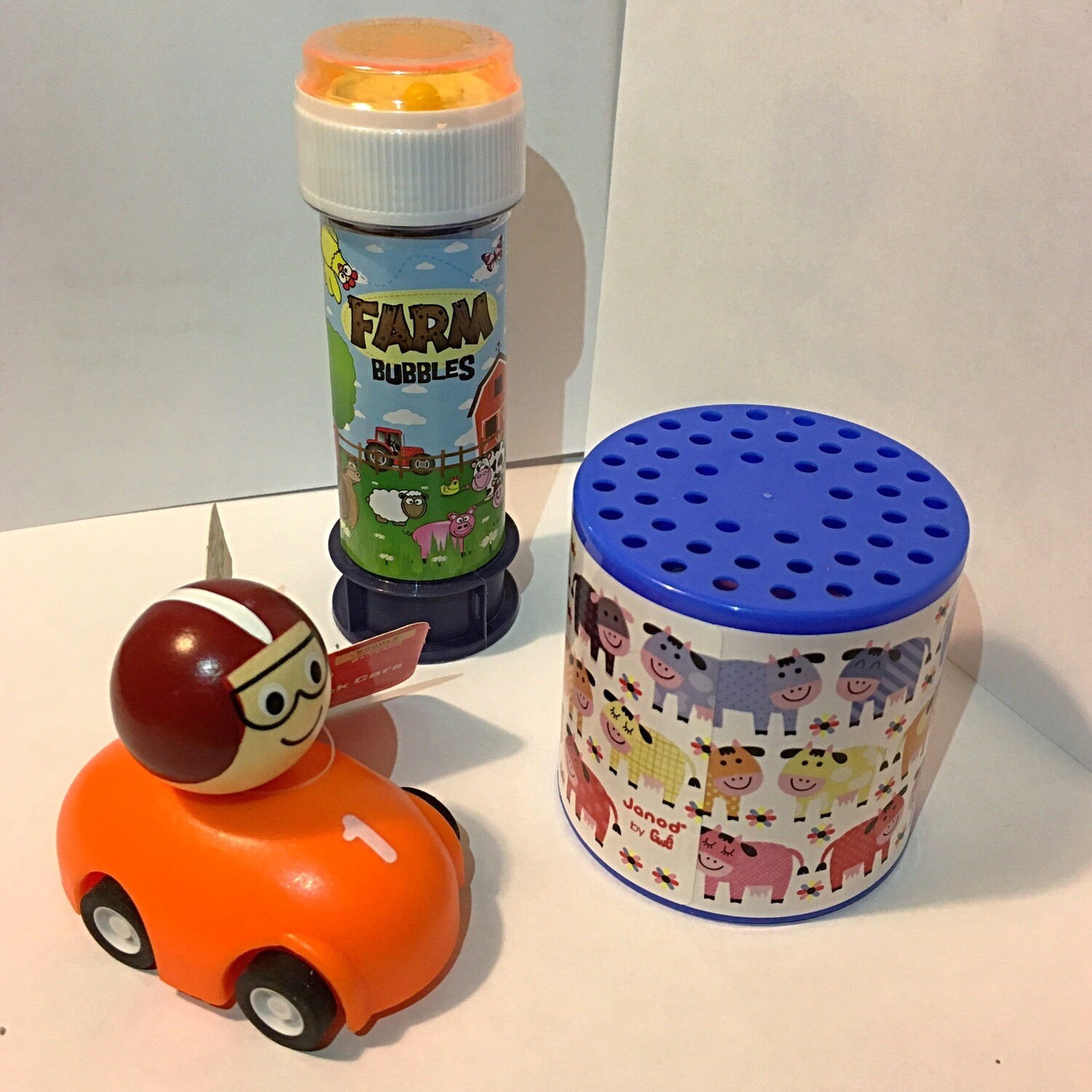 Pocket Money Collection Pull Back Racer, Turn Over animal Sound and Bubbles