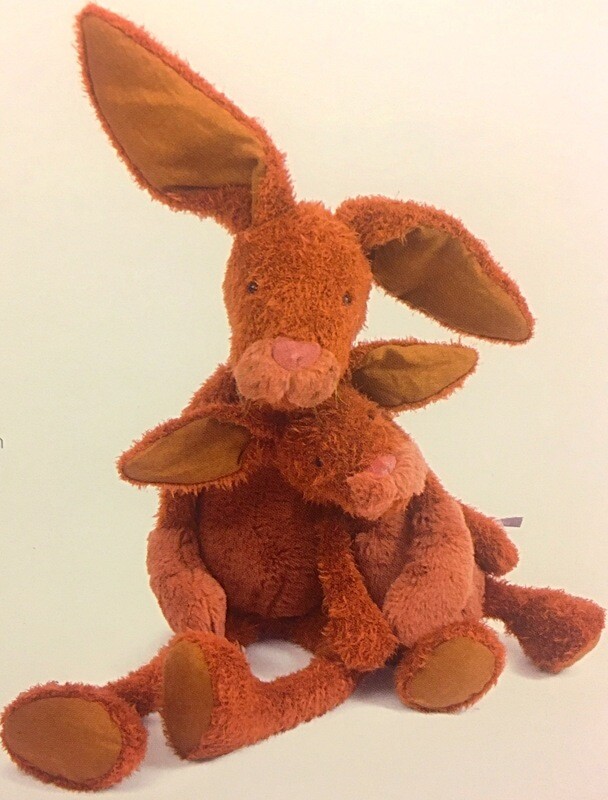 Moulin Roty Big Soft Toy Rabbit ( Small Rabbit Sold Separately)
