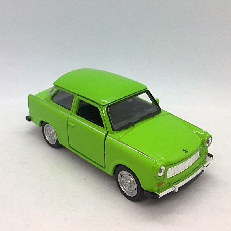 Trabant Pullback Car Die Cast Model Green