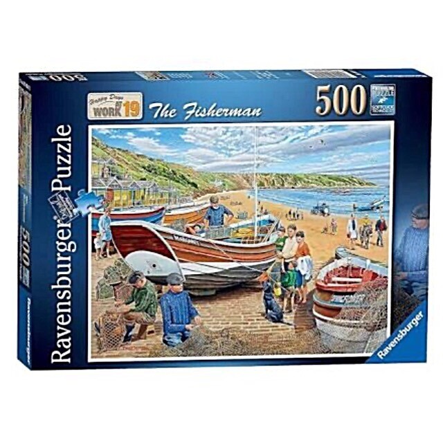 Ravensburger 500piece Jigsaw Puzzle The Fisher man