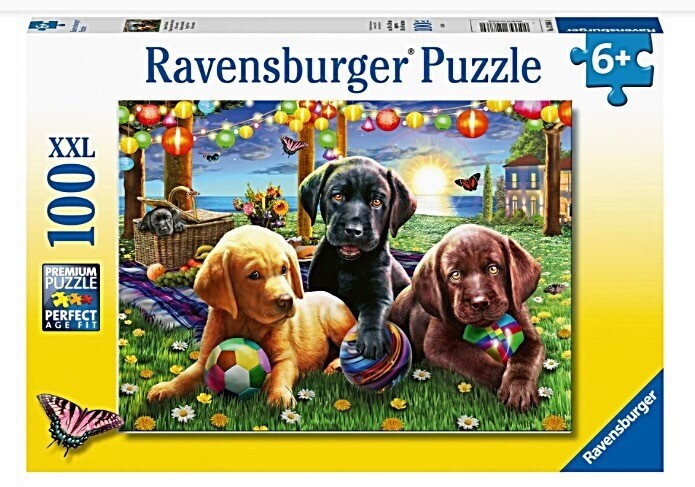 Ravensburger 100 Piece Jigsaw Puzzle Dog’s Picnic