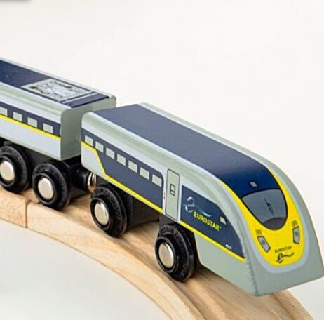 Euro Star Wooden Train For Train Sets