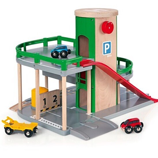 Brio Parking Garage Train Set Accessory