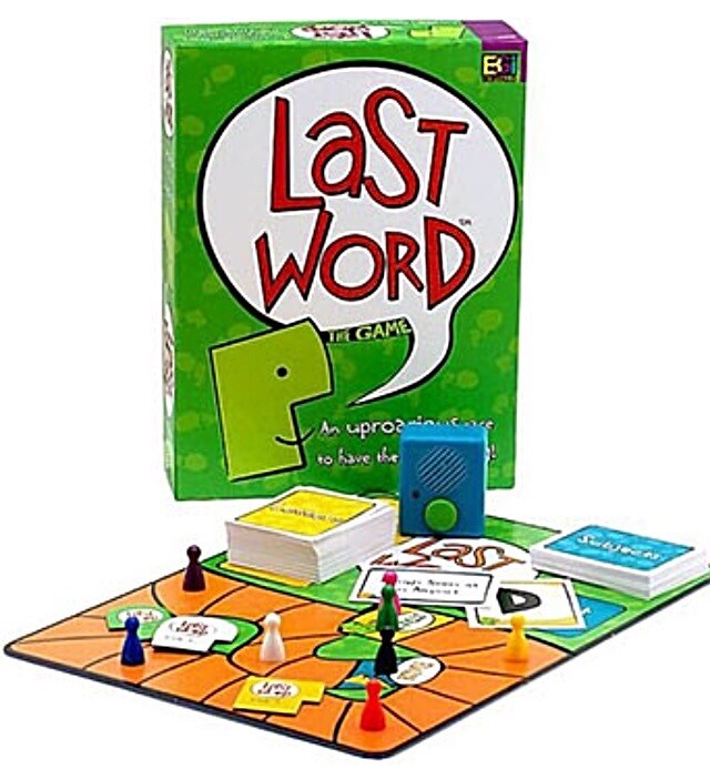 Last Word Board Game