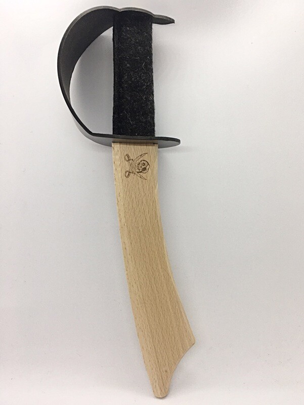 VAH Short Wooden Pirate Cutlass