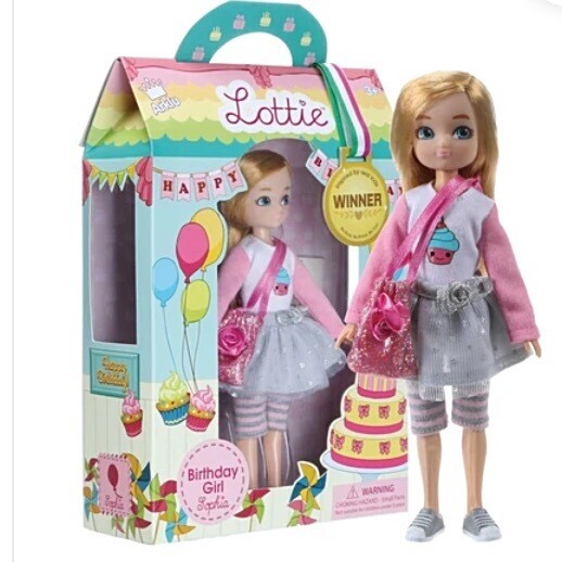 Lottie Doll Happy Birthday Girl