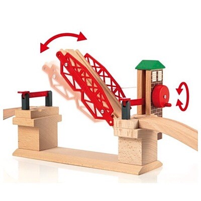 Brio Lifting Bridge Wooden Train Set Accessory 