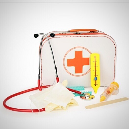 Egmont Doctors Case with Working Stethoscope