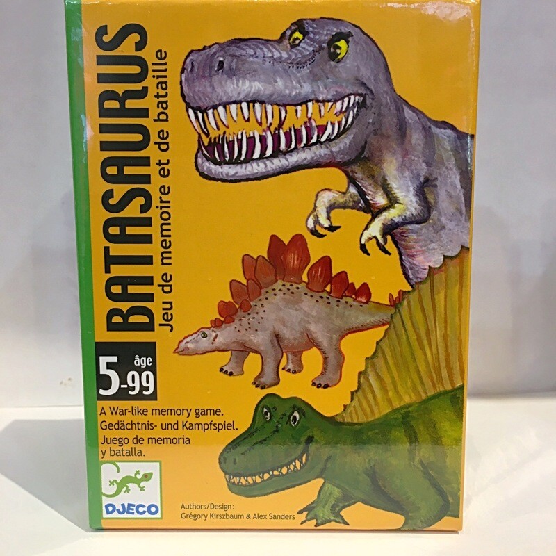 Djeco Dinosaur Memory Card Game Batasaurus