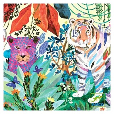 Djeco Jigsaw Puzzle Rainbow Tigers 1000 Piece