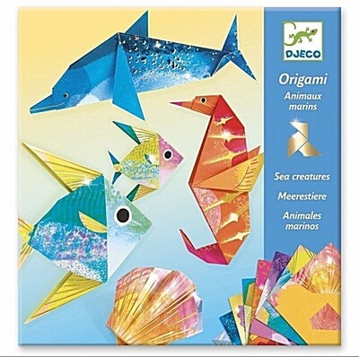 Djeco Origami Art Set Sea Creatures