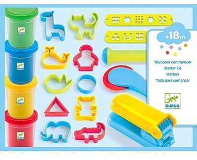 Djeco Play Dough Starter Set for 18 Months+