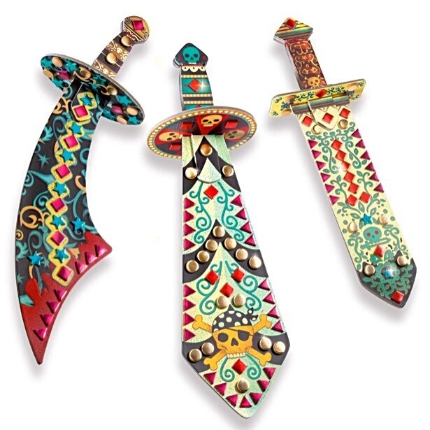 Djeco Do It Yourself Art Mosaic Sword Set