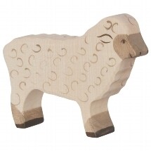 Holztiger wooden animal Sheep standing