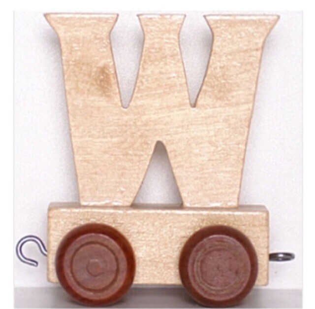 Train Letter W