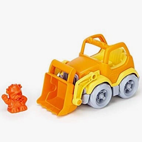 Green Toys Scooper Front loader with dog driver suitable for age 2+
