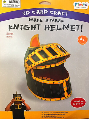 Fiesta 3D Make A Mask Knight Helmet