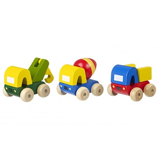 Orange Tree First Wooden Trucks for Age 12 months+