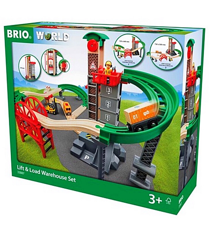 Brio Lift &amp; Load Warehouse Train Set Accessory 