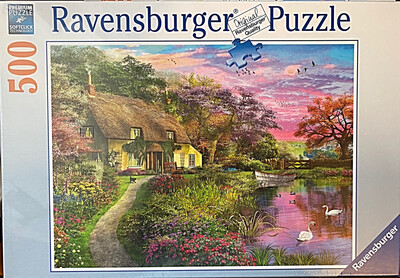 Ravensburger 500 Piece Jigsaw Puzzle Country House