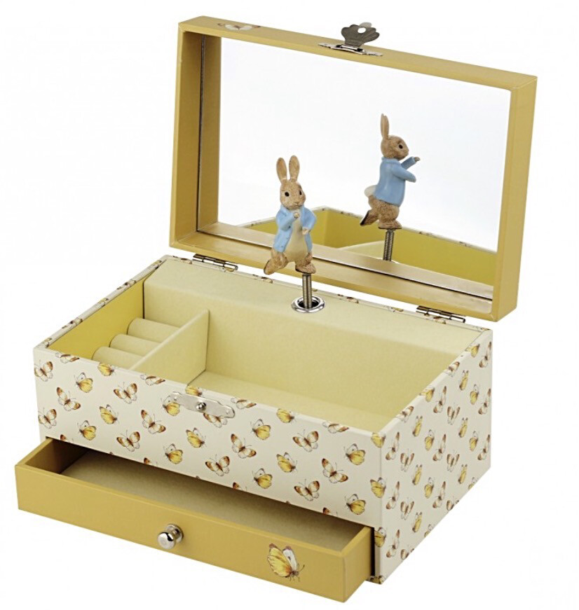 Trousselier Musical Jewellery Box Peter Rabbit