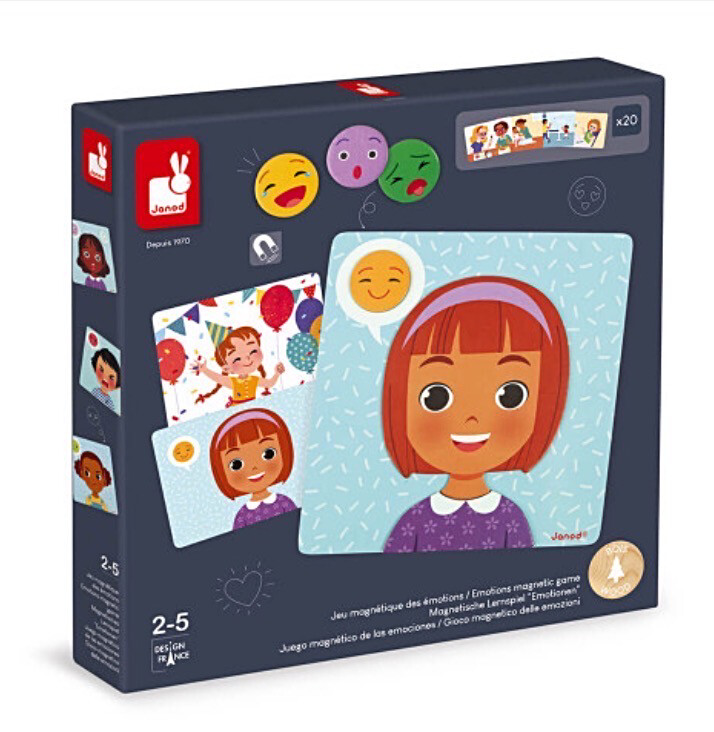 Janod Emotions Magnetic Game